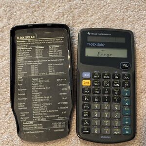 Texas Instruments TI-36X Solar Scientific Calculator